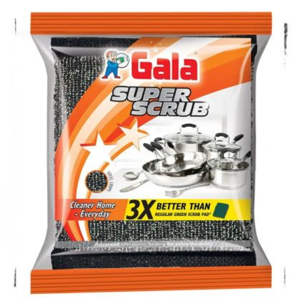 Gala Super Scrub (10 cm x 10 cm) - 1 Pc