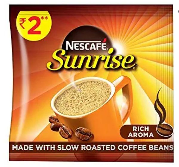 Nestle Sunrise Instant Coffee Sachet (Rs.2)  - 12 Pcs