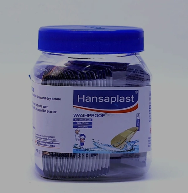 Hansaplast Washproof Adhesive Band Aid - 2 Nos