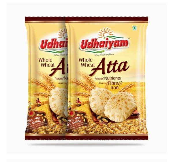 Udhaiyam Whole Wheat Atta Flour - 500g