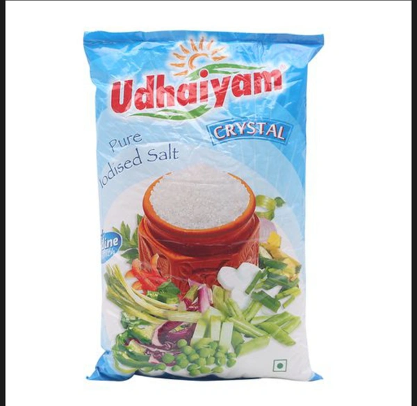 Udhaiyam Crystal Salt - 1Kg