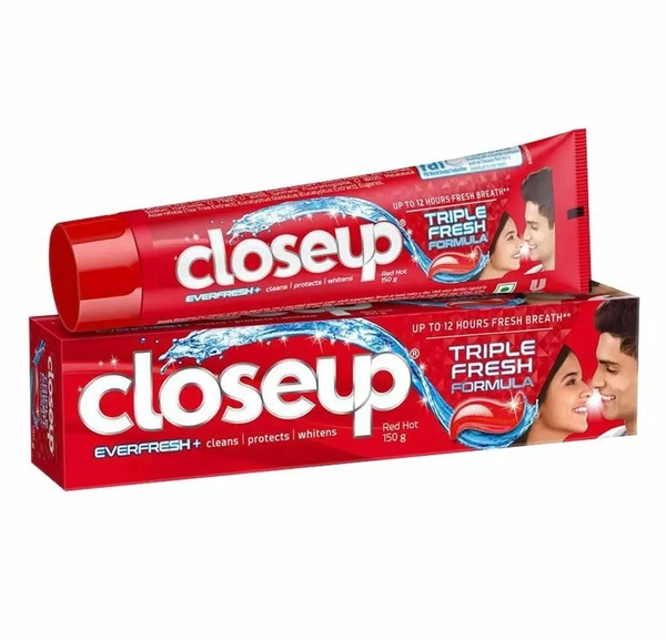 Closeup Everfresh+ Anti-Germ Gel Toothpaste Red Hot - 48g