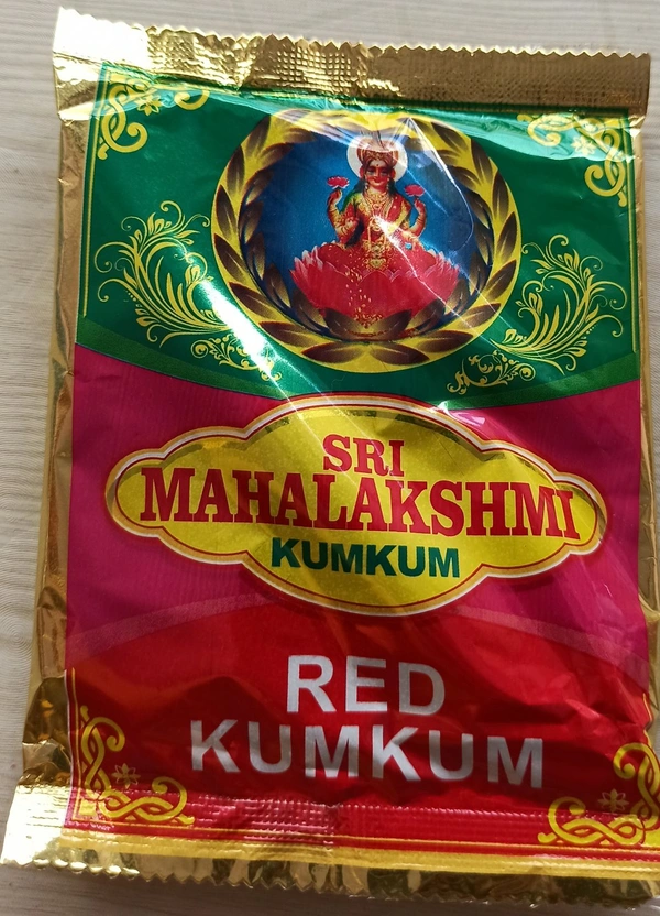 Sri Mahalakshmi Kumkum (Red Kumkum)  - 50g