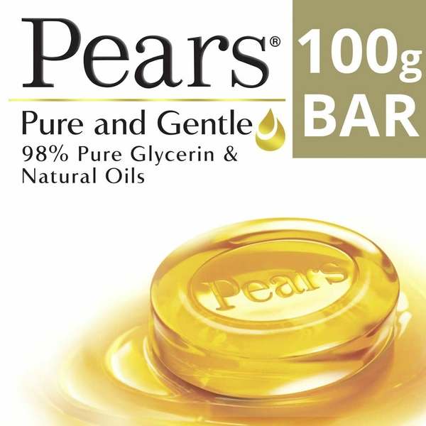 Pears Pure & Gentle Bathing Bar - 100g