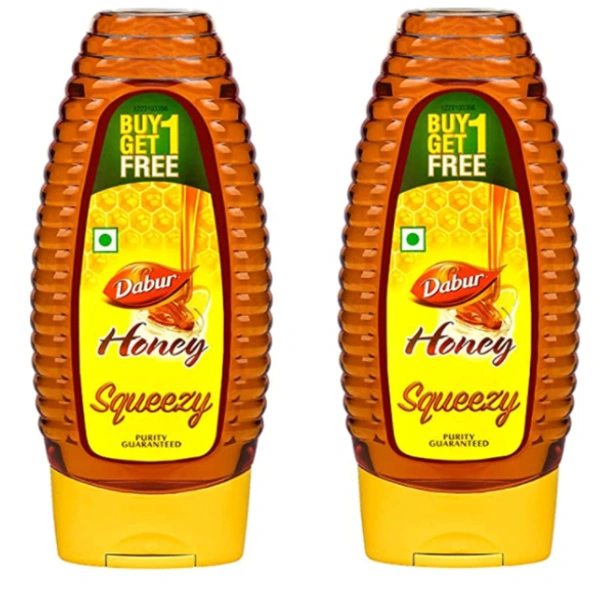 DABUR HONEY SQUEEZY (BUY 1 GET 1) - 400G+400G