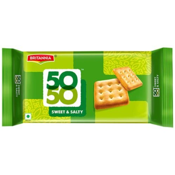Britannia 50-50 Sweet & Salty Biscuits - 150g