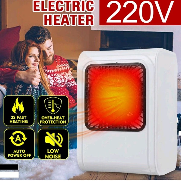 Room Heater 220V Brown Box Heater For Office & Bedroom Use Heater - Free