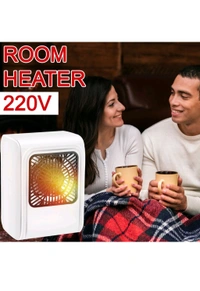 Room Heater 220V Brown Box Heater For Office & Bedroom Use Heater - Free