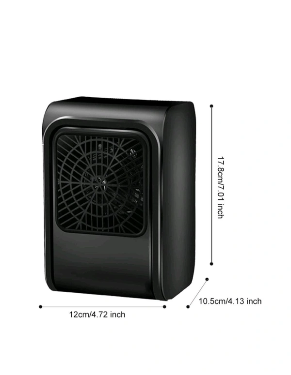 Room Heater 220V Brown Box Heater For Office & Bedroom Use Heater - Free