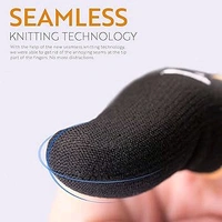 New  Pubg Anti-Slip Thumb Sleeve, Slip-Proof Sweat-Proof Professional Touch Screen Thumbs Finger Sleeve for Pubg Mobile Phone Game Gaming Gloves Multi Colour