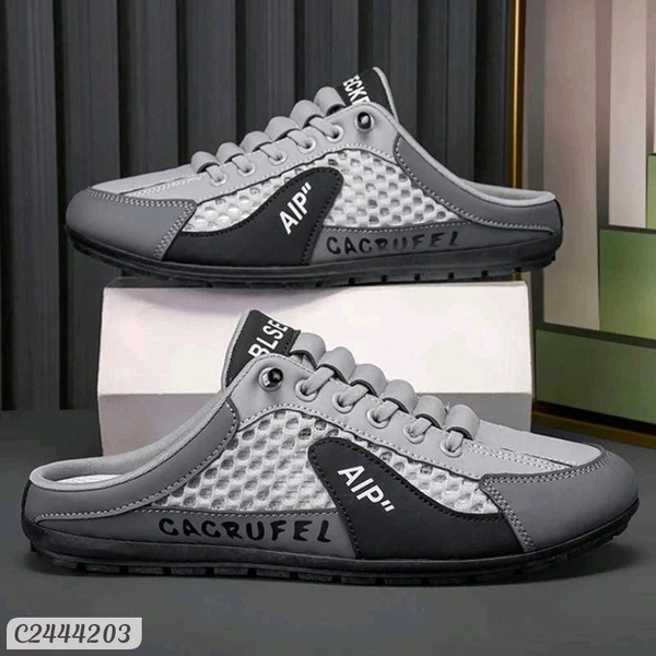 VRS New Trending Multi Color Sneakers Shoes for Men and Boys - Green, 8