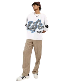 Maniac Men's Tshirts - M, White