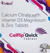 Covaxl Pharma Calflip Quick Tablet - Strip Of 15 Tablets