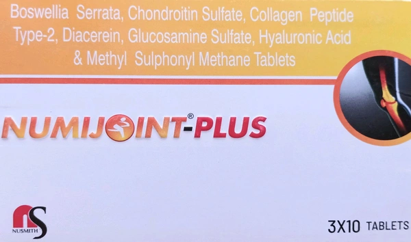Nusmith Pharma Numijoint Plus Tablet - Strip Of 10 Tablets