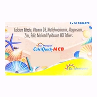 Dr. Morepen Calciquick MCB Tablet - Strip of 10 Tablets