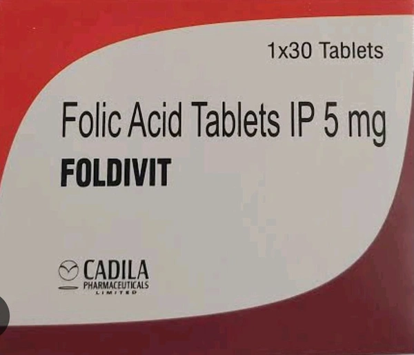 Cadila Pharmaceuticals Foldivit Tablet - Strip of 30 Tablets