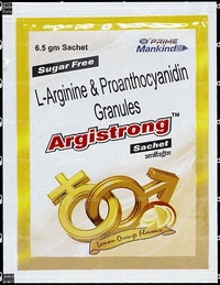 Mankind Prime Argistrong Sachet 6.5g - Pack of 6.5g Sachet