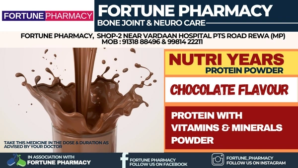 DRT LIFE SCIENCES LLP Nutri Years Protein Powder - Pack of 200g Powder