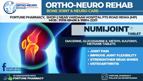 Nusmith Pharma Numijoint Tablets - Strip of 10 Tablets
