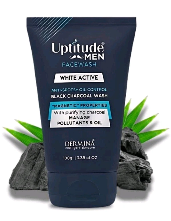 Curetech Skincare Uptitude Charcoal Facewash 60g - Pack of 60g