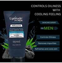Curetech Skincare Uptitude Charcoal Facewash 60g - Pack of 60g