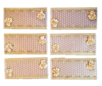 GOLDEN ENVELOPES ( PACK OF 6 )  - GOLDEN, PACK OF 6 ENVELOPES
