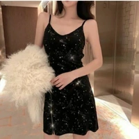 MMFABRIX Fancy Elegant Women Dress - black, L