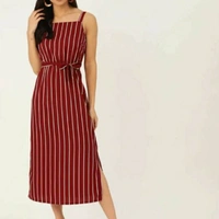 MMFABRIX Preety Women Bodycon Dresses - red, M