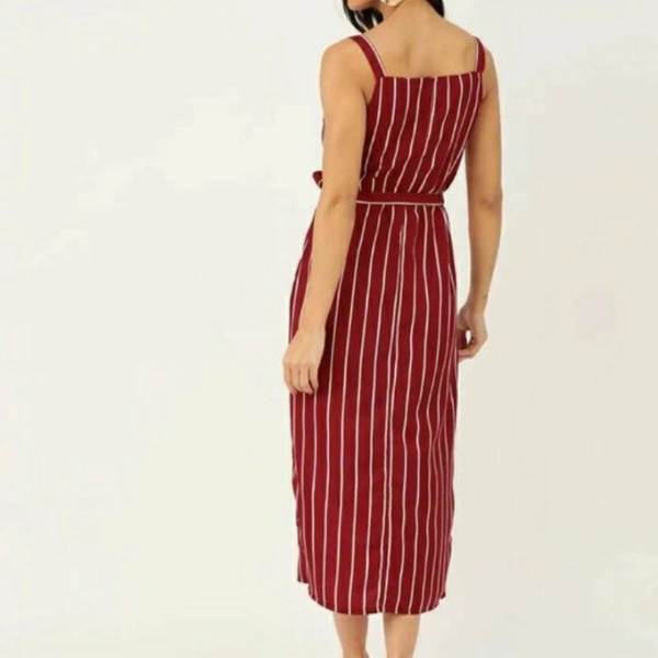 MMFABRIX Preety Women Bodycon Dresses - red, L