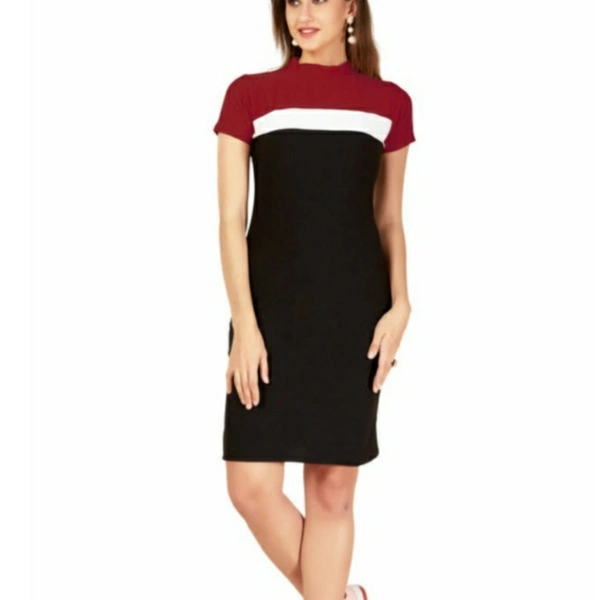 MMFABRIX Urban Women Latest Dress - L