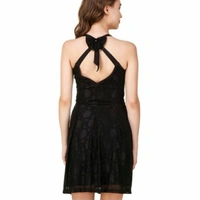 MMFABRIX Texco Solid Polyster Dress - black, XL