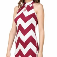 MMFABRIX Texco Solid Polyster Dress - red, XL