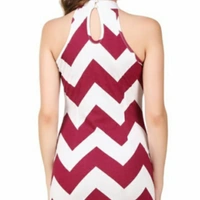 MMFABRIX Texco Solid Polyster Dress - red, XL