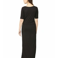 MMFABRIX Avanya Stylish Black Dress - black, S