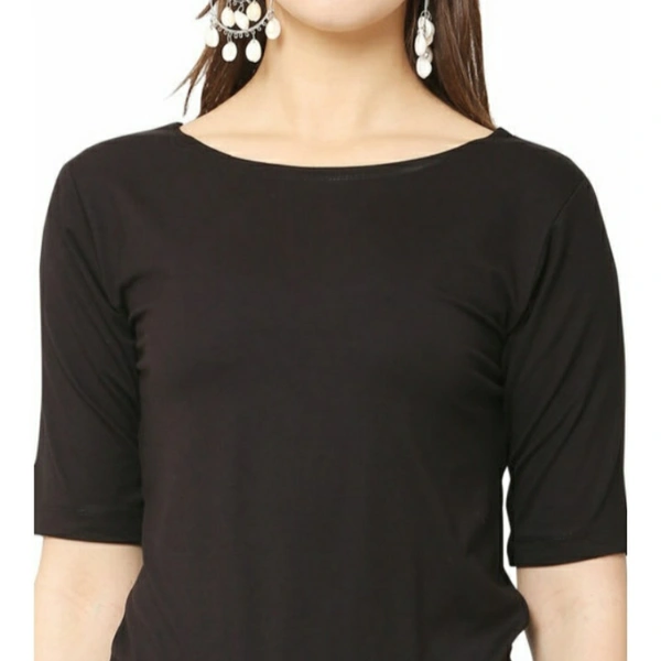 MMFABRIX Avanya Stylish Black Dress - black, L