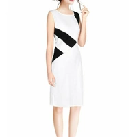 MMFABRIX Stylish Sensatinal Women Dress - white, XL