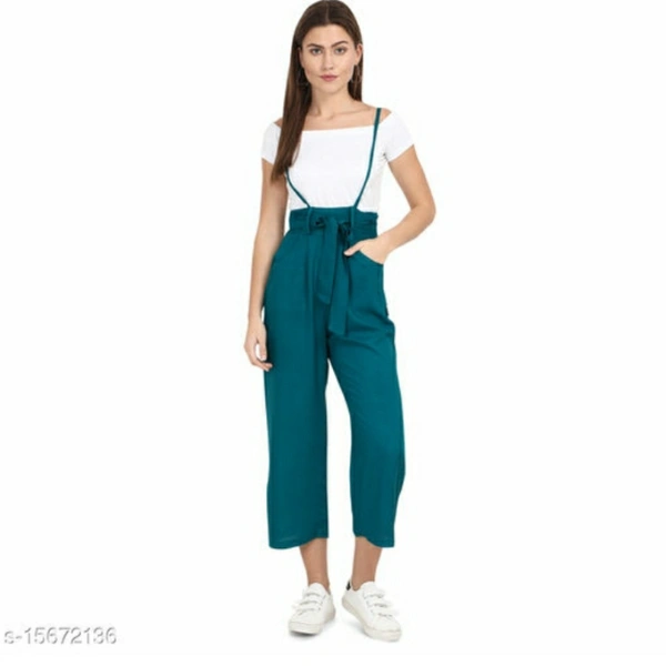 MMFABRIX Classic Modern Dungary Jumpsuit - bottle green, L