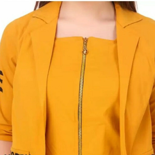 MMFABRIX Trendy Graceful Women Jumpsuit - yellow, S
