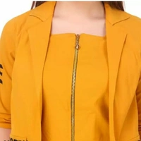 MMFABRIX Trendy Graceful Women Jumpsuit - yellow, L