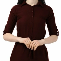 MMFABRIX Fancy Designer Jumpsuit - maroon, S