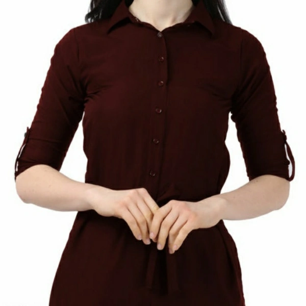 MMFABRIX Fancy Designer Jumpsuit - maroon, S