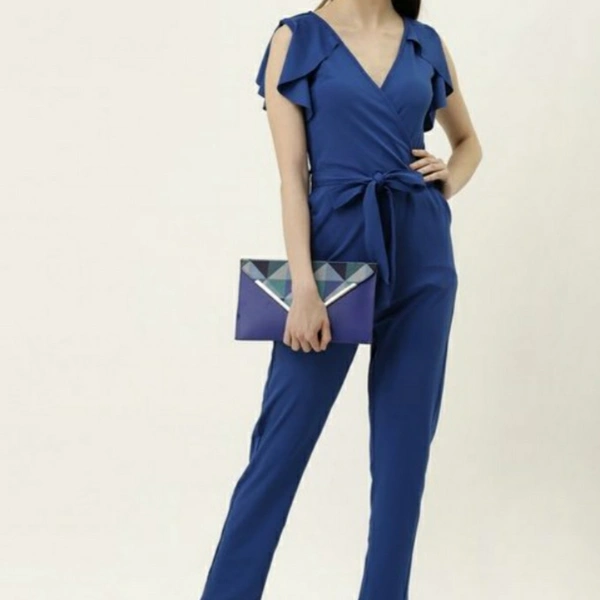 MMFABRIX Trendy Graceful Women Jumpsuit - light blue, M, best product😘⭐