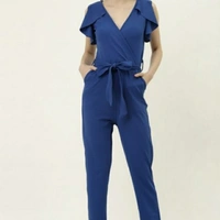 MMFABRIX Trendy Graceful Women Jumpsuit - light blue, M, best product😘⭐