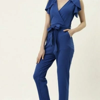 MMFABRIX Trendy Graceful Women Jumpsuit - light blue, M, best product😘⭐