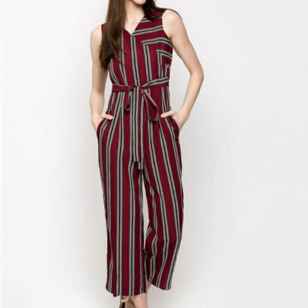 MMFABRIX Preety Latest Women Jumpsuit - Maroon, M, best product