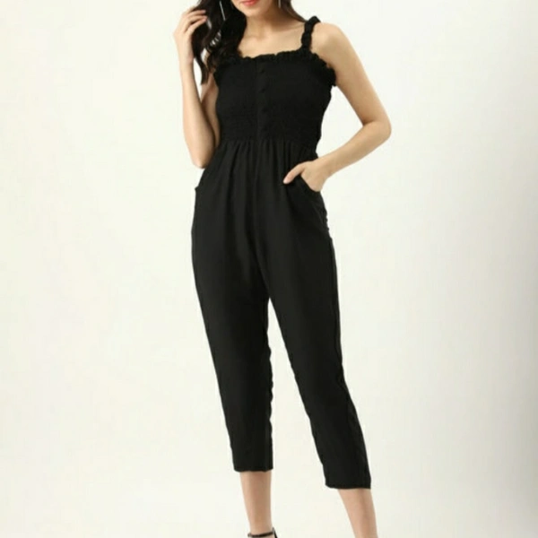 MMFABRIX U & F Off Shoulder Jumpsuit - black, M