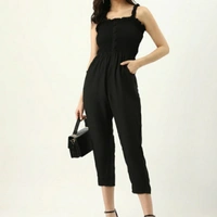 MMFABRIX U & F Off Shoulder Jumpsuit - black, XL