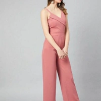 MMFABRIX Stylish Modern Women Jumpsuit - leach pink, M
