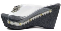 ILEANA 729 Wedges Heel.BIJNIS - 4/1, GREY