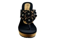 OLIVE FASHION Wedges Heel.BIJNIS - 38/1, BLACK